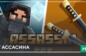 Мод: Сет Ассасина на Minecraft PE